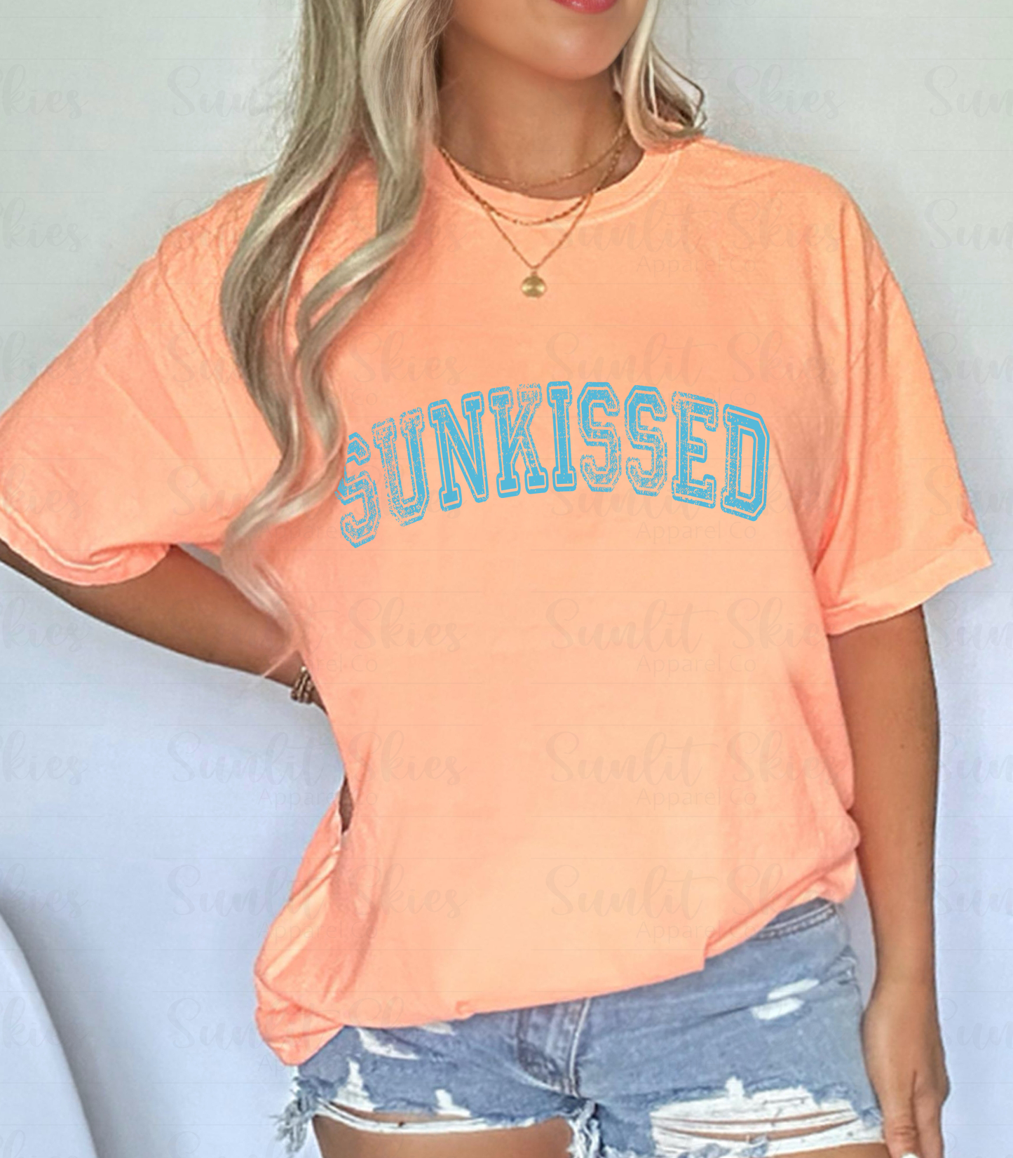 sunkissed summer everyday graphic tee