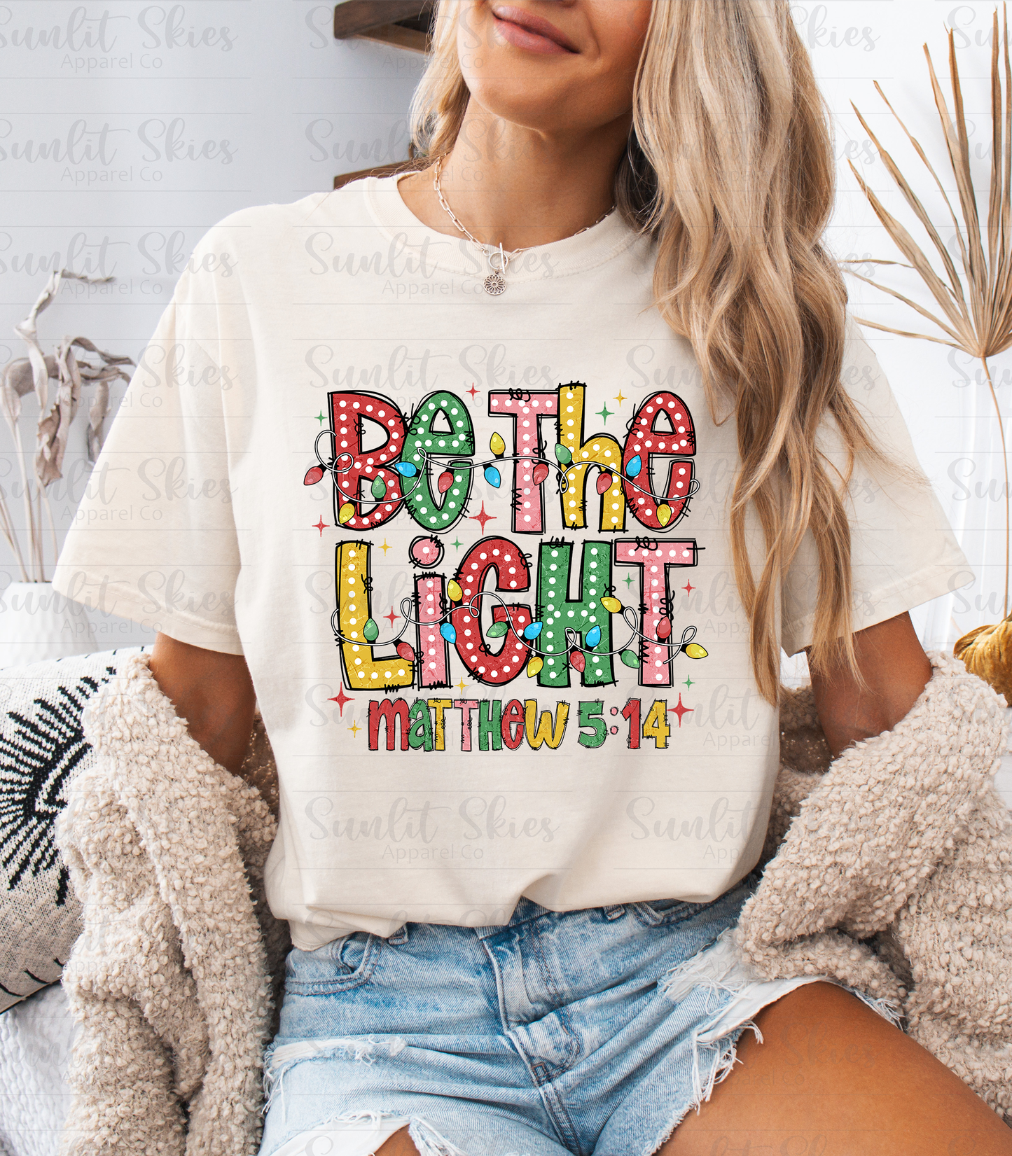 Be the Light Matthew 5:14 T-Shirt