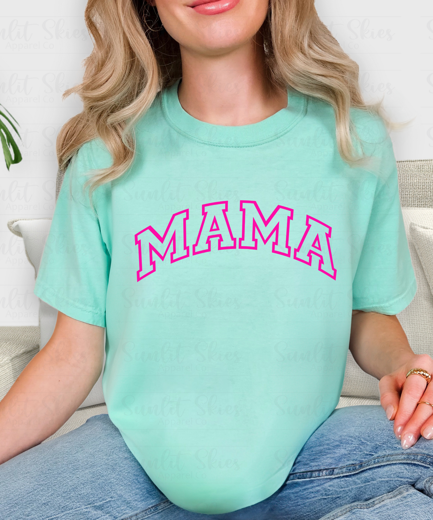 Mama Short Sleeve Neon T-Shirt (Multiple colors)