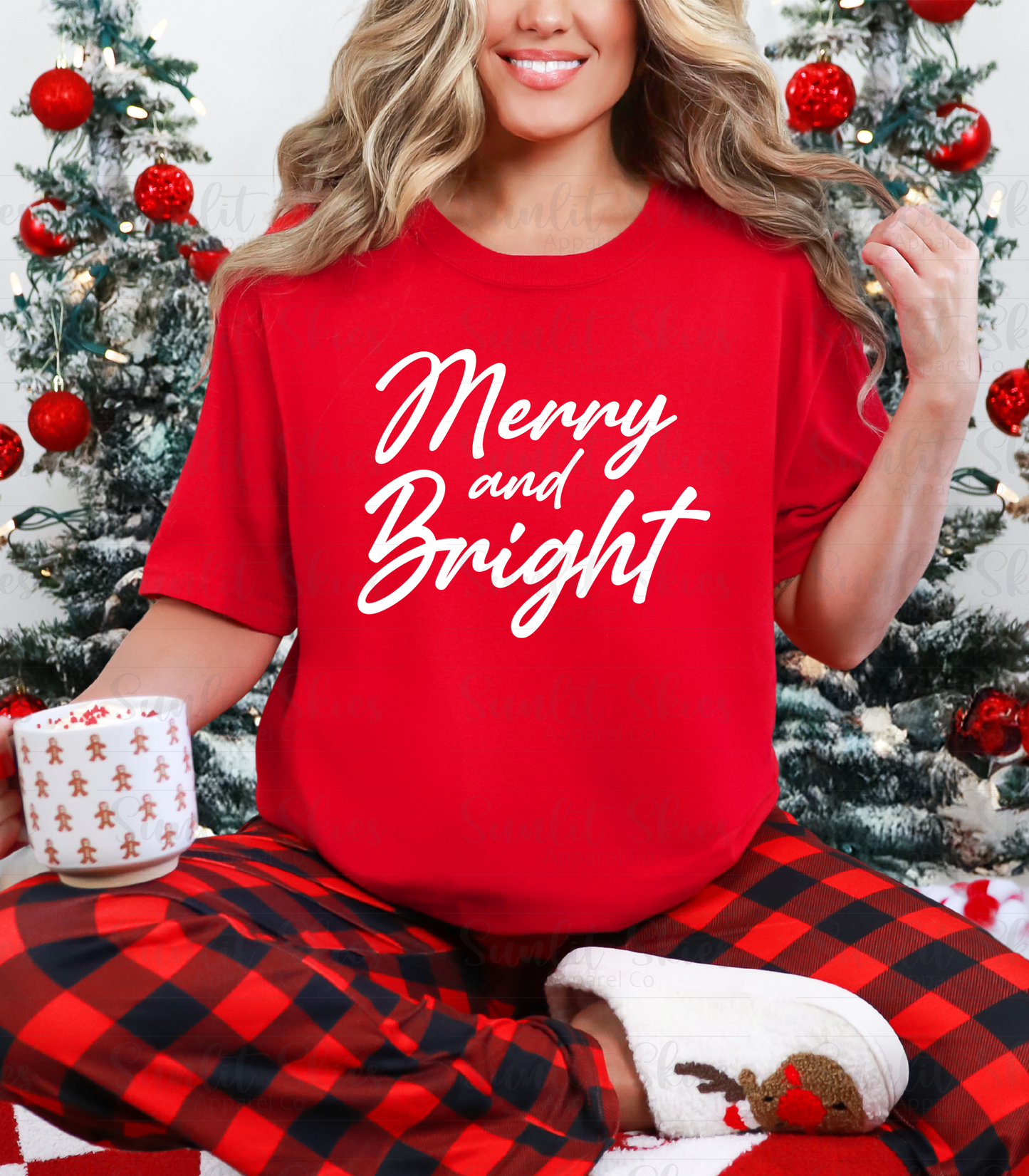 Merry and Bright Christmas T-Shirt