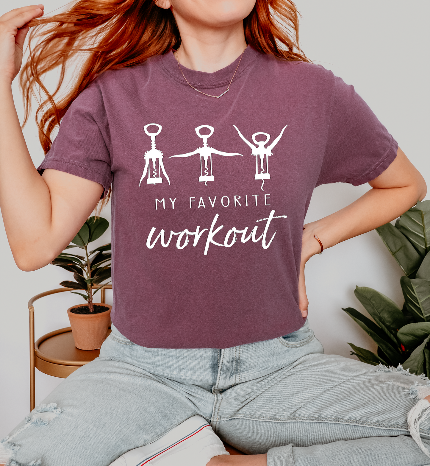 My Favorite Workout Graphic Tee