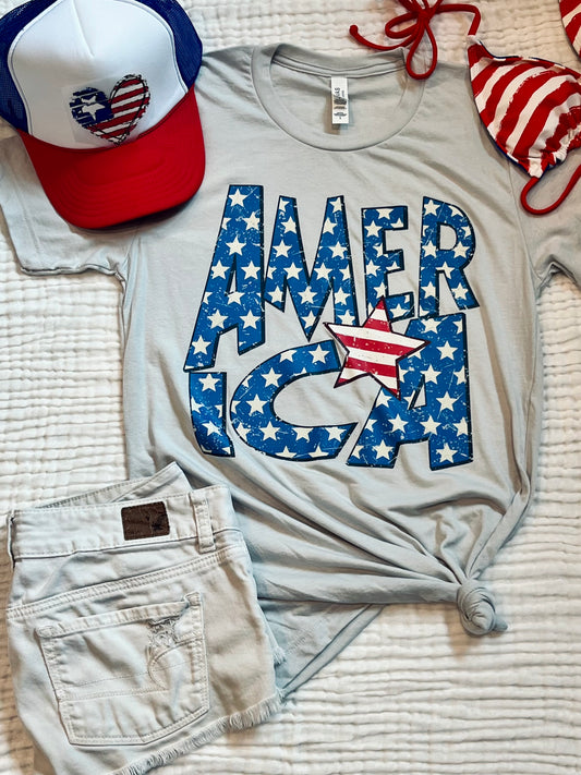 America Short Sleeve T-Shirt