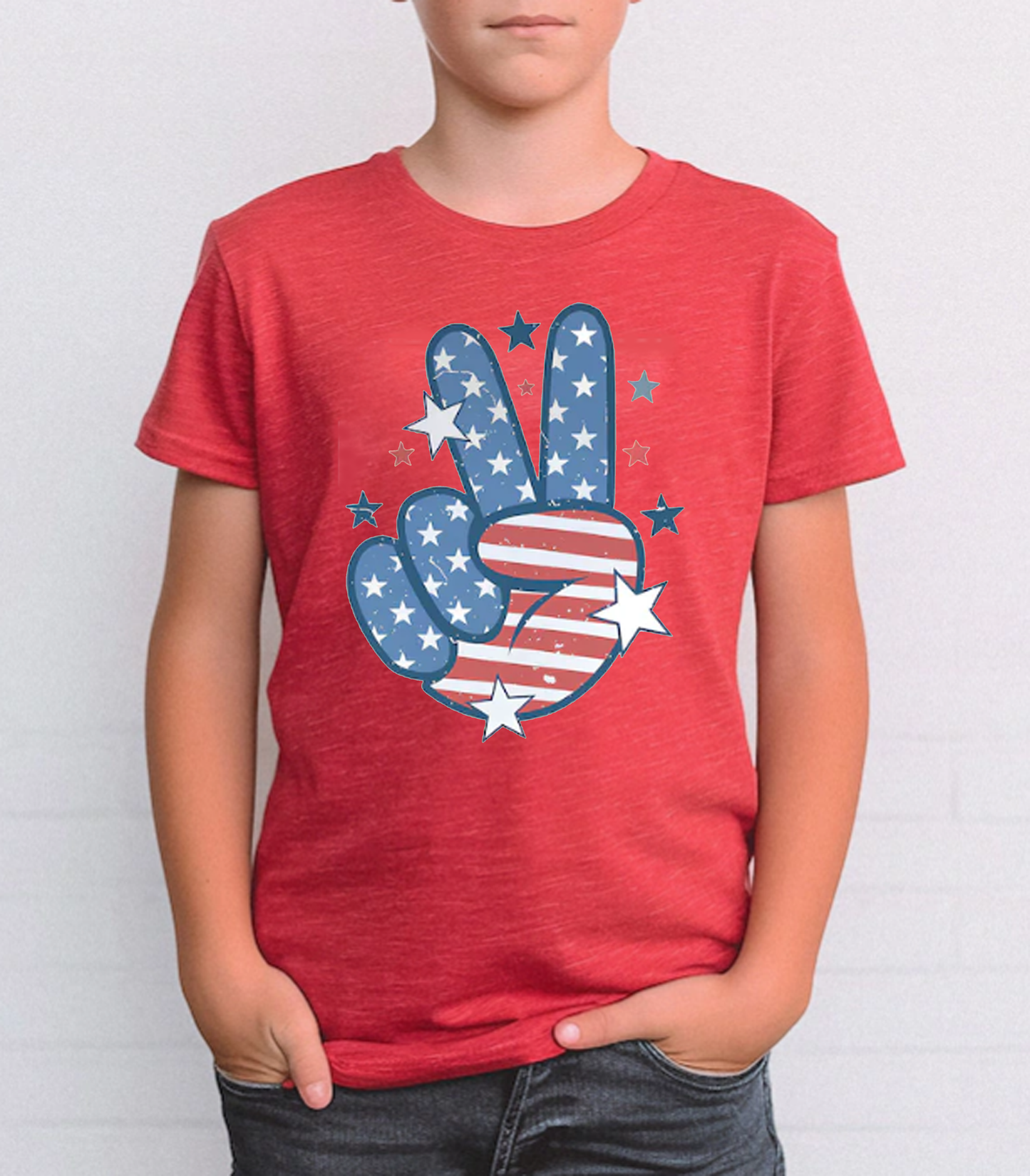 Peace Sign 4th of July T-Shirt