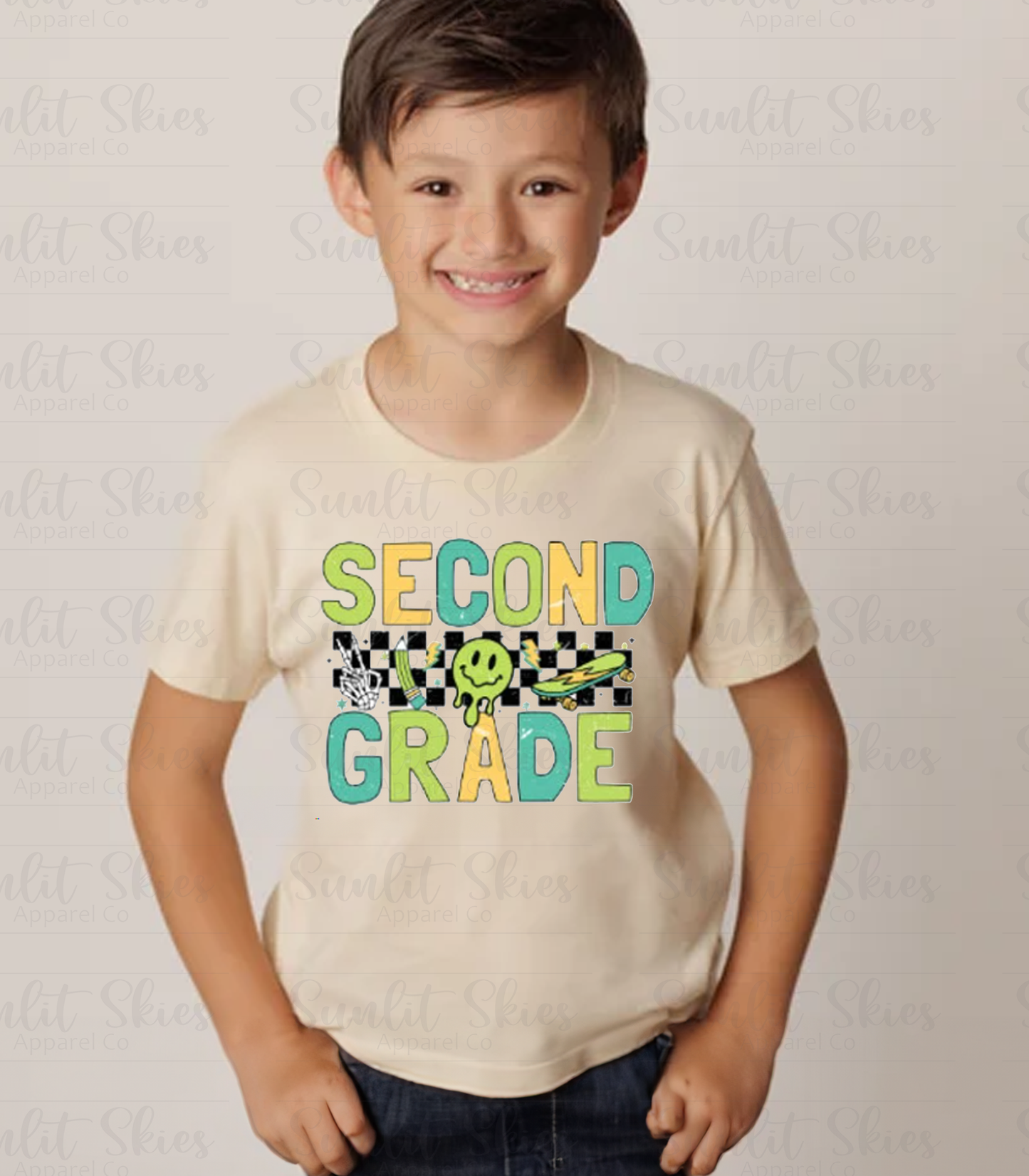 Cool Guy Back to School Kids T-Shirt