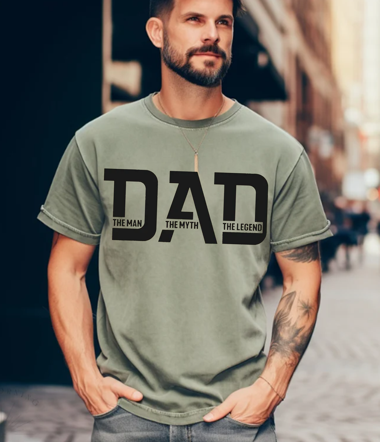 DAD The Man, The Myth, The Legend Graphic Tee