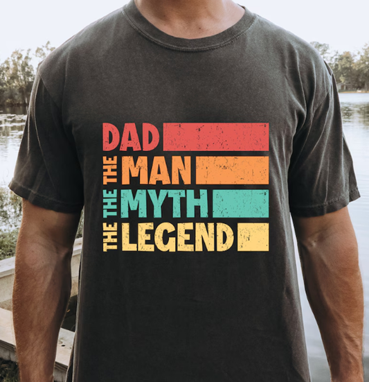 Dad - The Man, The Myth, The Legend Graphic Tee