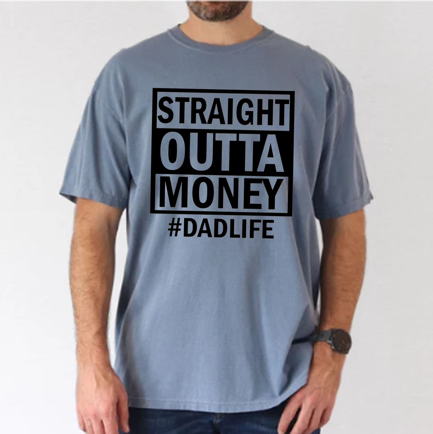 Straight Out of Money Men's Graphic Tee