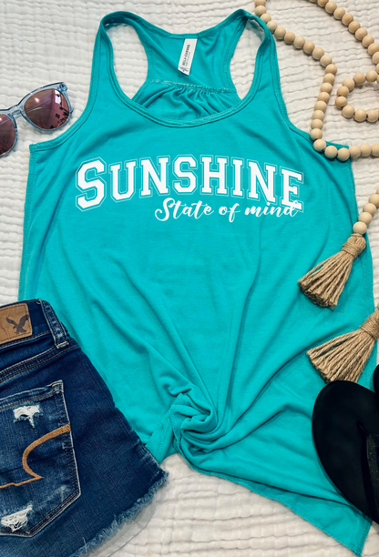 Sunshine State of Mind Racerback Tank