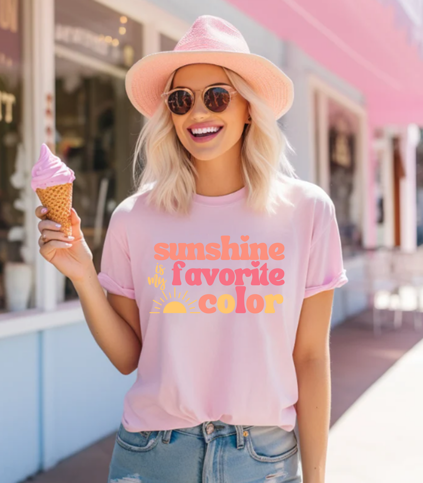 Sunshine is my Favorite Color Graphic Tee