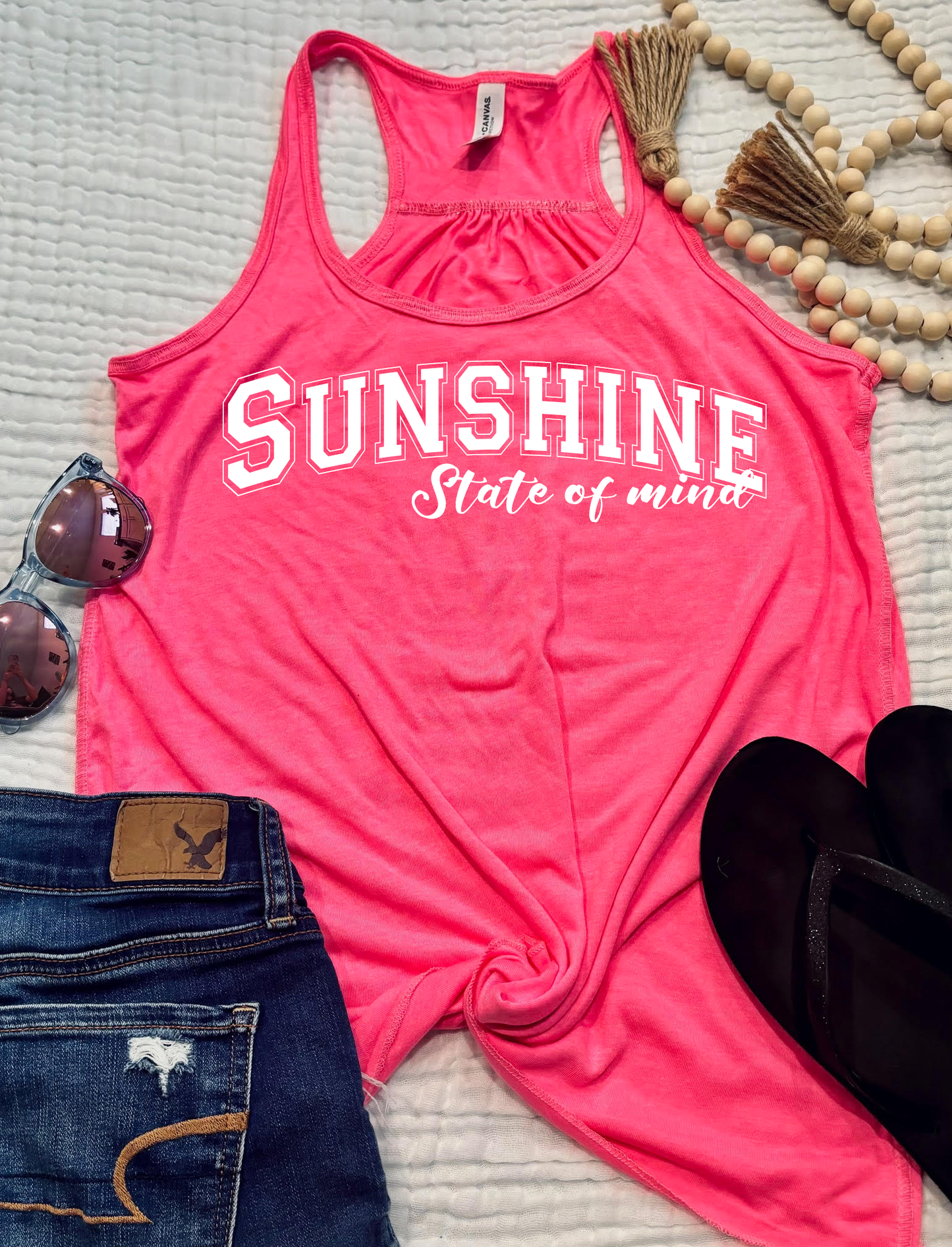 Sunshine State of Mind Racerback Tank