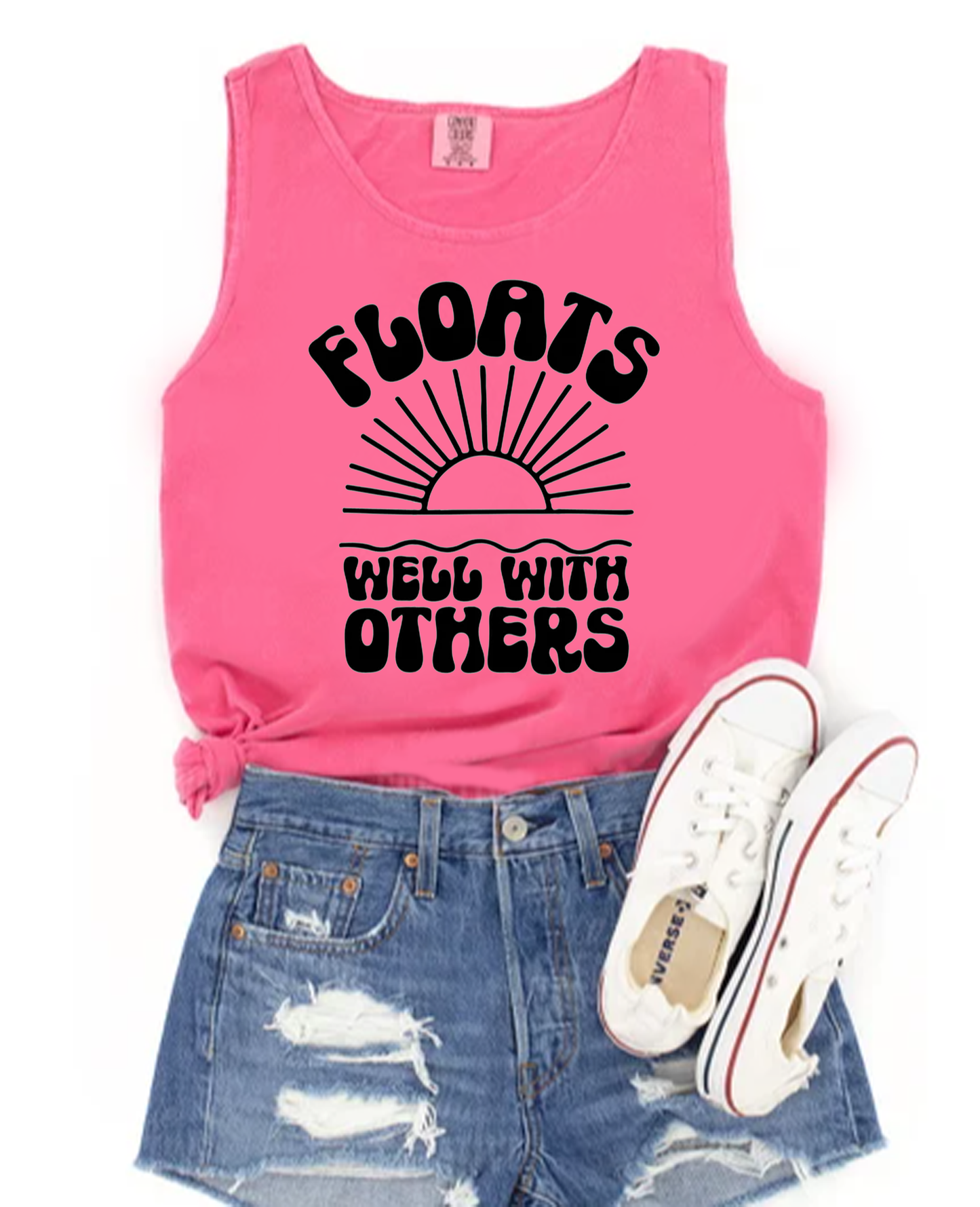 Floats Well With Others Graphic Tank