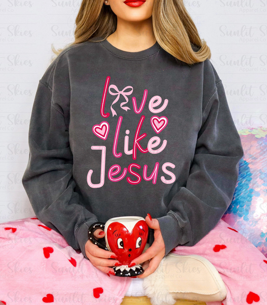 Love Like Jesus Crewneck Sweatshirt