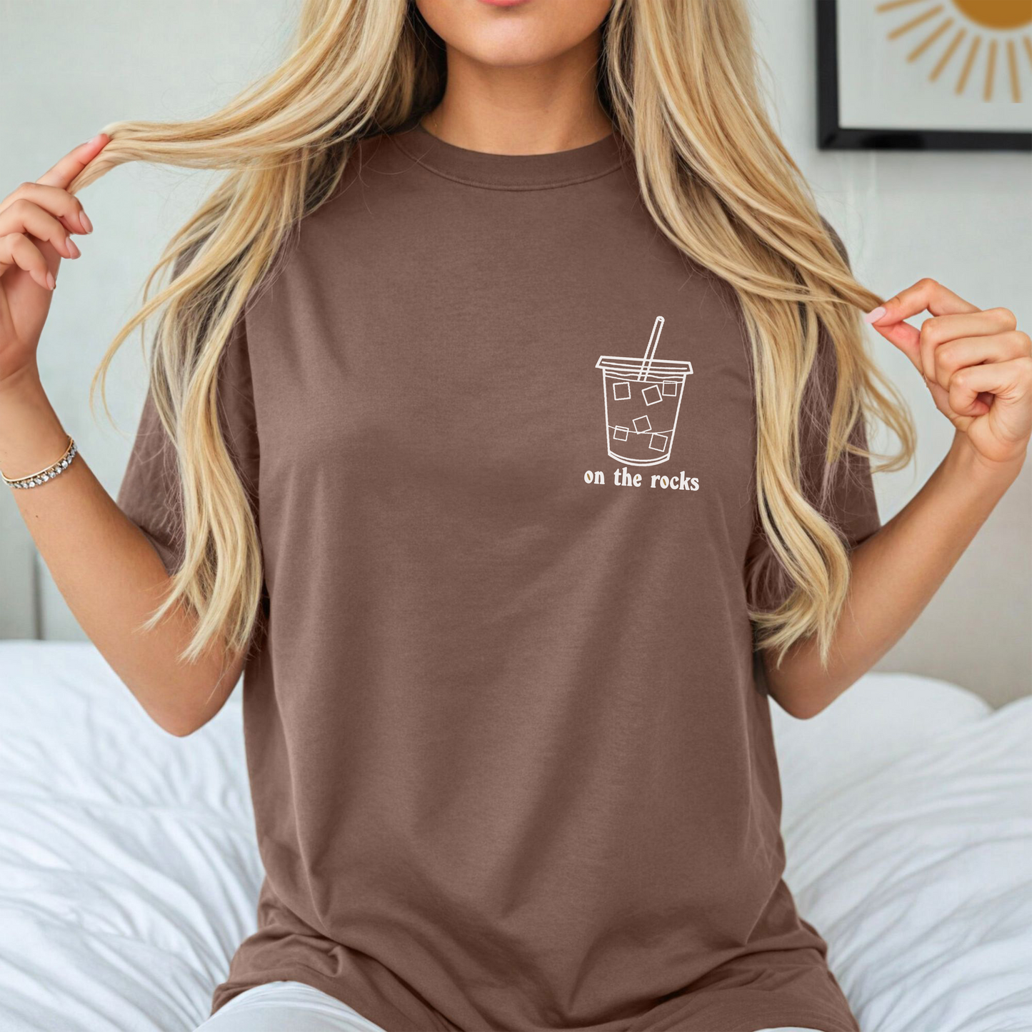 On the Rocks Coffee Graphic Tee