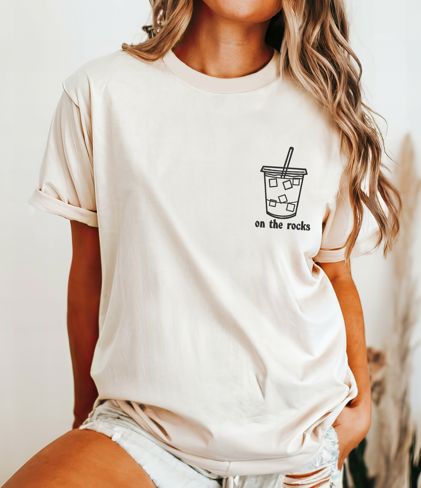 On the Rocks Coffee Graphic Tee