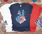 Peace Sign 4th of July T-Shirt