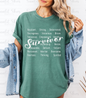 Survivor Words Text T-shirt