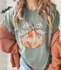 Thankful Multi Color Pumpkin T - Shirt